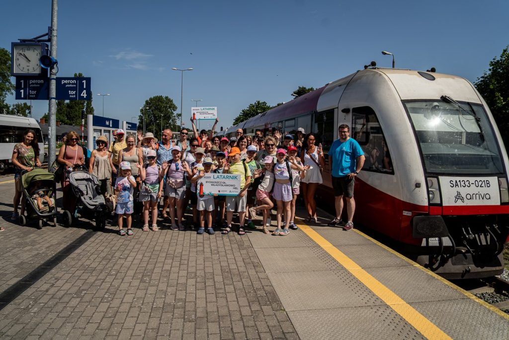 The inaugural run of the Latarnik train, photo by Jarosław Bytner/Arriva