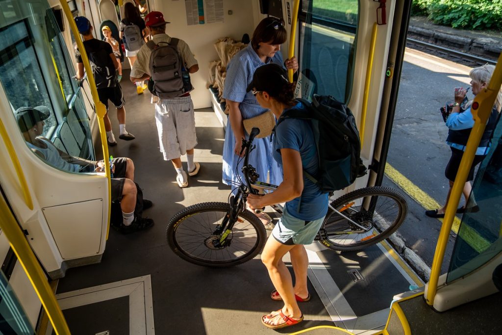 The inaugural run of the Borsuk train, photo by Latarnik, photo by Jarosław Bytner/Arriva