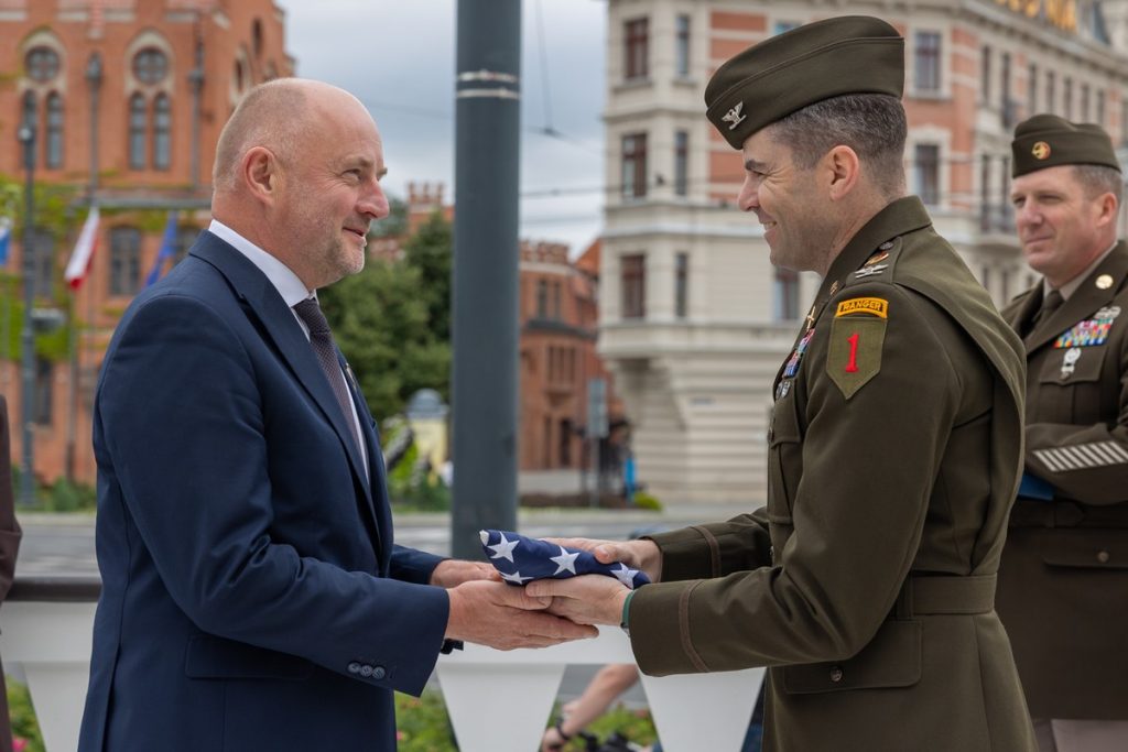 Independence Day of the United States in Toruń, photo by Mikołaj Kuras for UMWKP