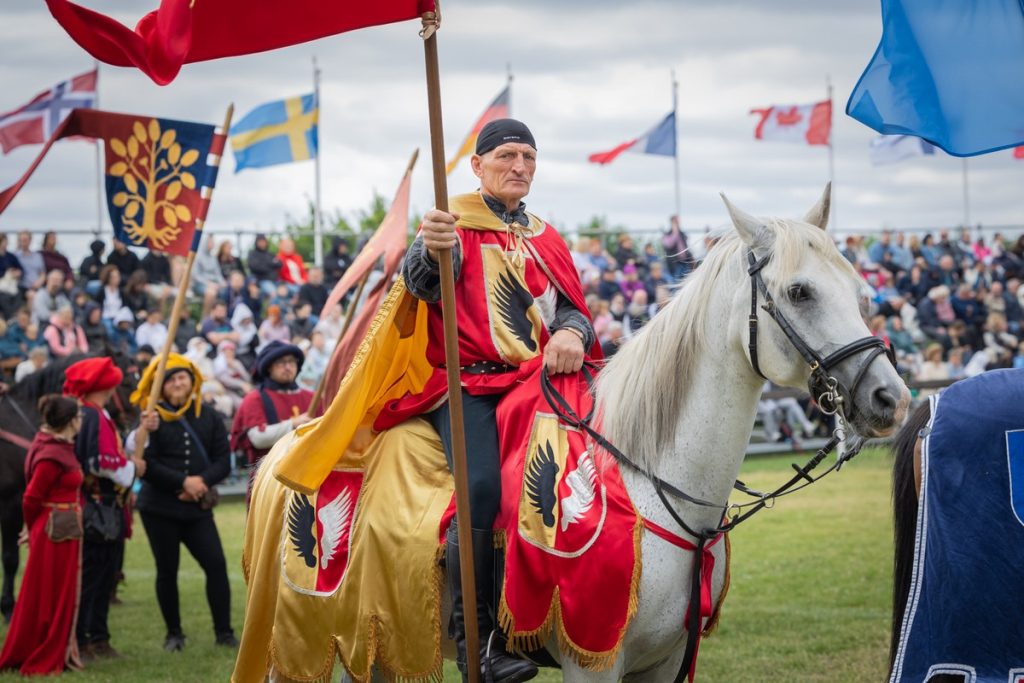50th Grand International Knights’ Tournament in Golub-Dobrzyń, photo by Mikołaj Kuras for UMWKP