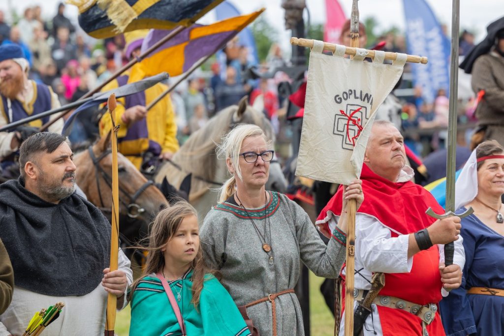 50th Grand International Knights’ Tournament in Golub-Dobrzyń, photo by Mikołaj Kuras for UMWKP