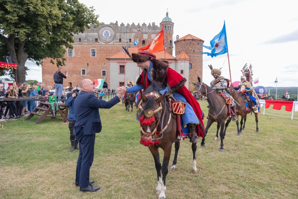 50th Grand International Knights’ Tournament in Golub-Dobrzyń, photo by Mikołaj Kuras for UMWKP