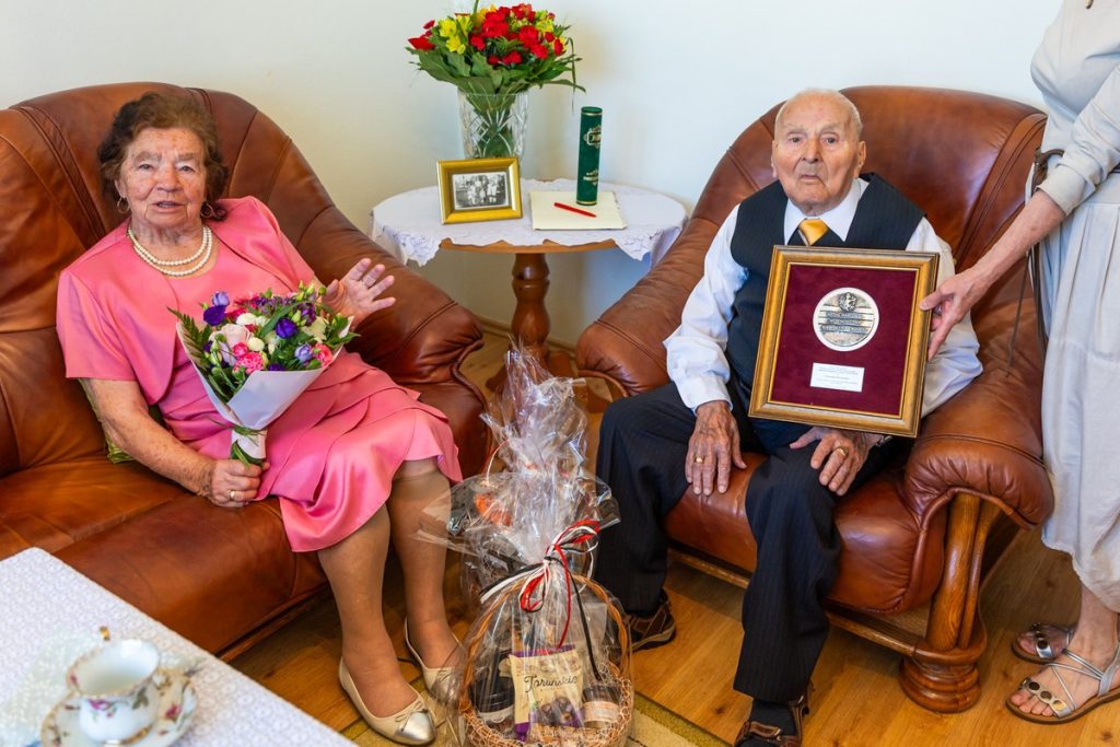 Awarding of the Unitas Durat medal to Franciszek Wiśniewski, photo by Andrzej Goiński/UMWKP