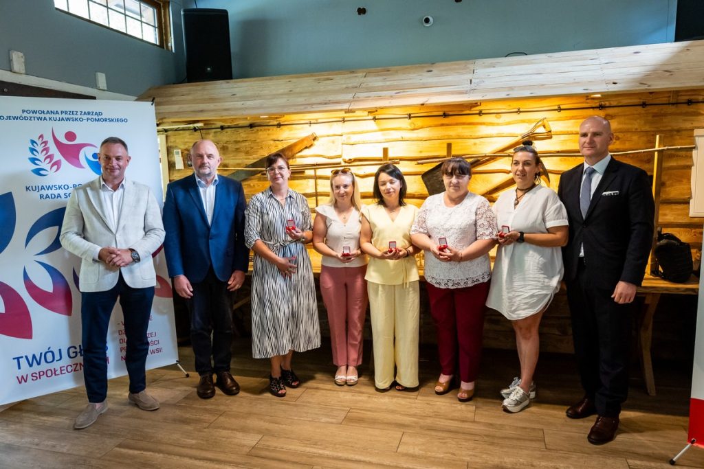 Presentation of Badges to Village Heads from Tuchola County, photo: Tomasz Czachorowski/eventphoto.com.pl for the Marshal’s Office of the Kujawsko-Pomorskie Region