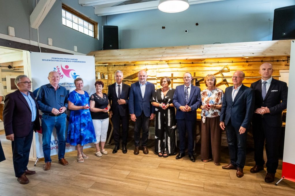 Presentation of Badges to Village Heads from Tuchola County, photo: Tomasz Czachorowski/eventphoto.com.pl for the Marshal’s Office of the Kujawsko-Pomorskie Region
