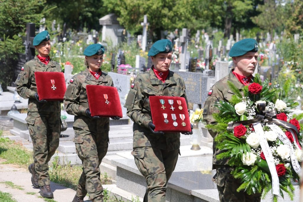 Farewell ceremony for Colonel Urszula Tauer, photo by Tomasz Czachorowski / eventphoto.com.pl for the UMWKP