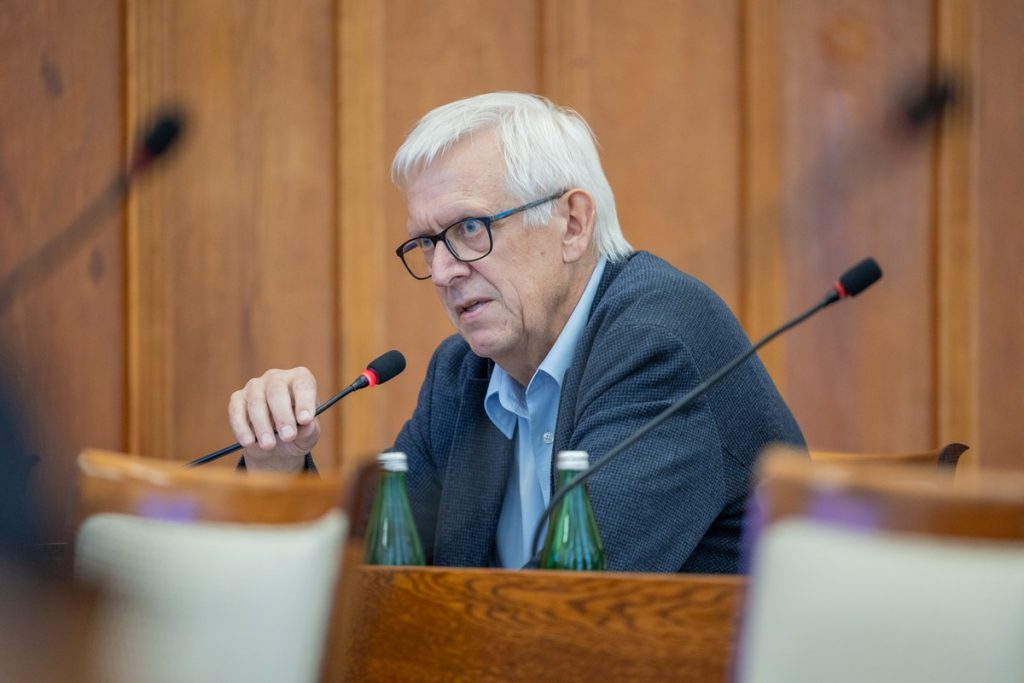 Nadzwyczajna sesja sejmiku województwa na temat sytuacji w WSZ, fot. Mikołaj Kuras dla UMWKP