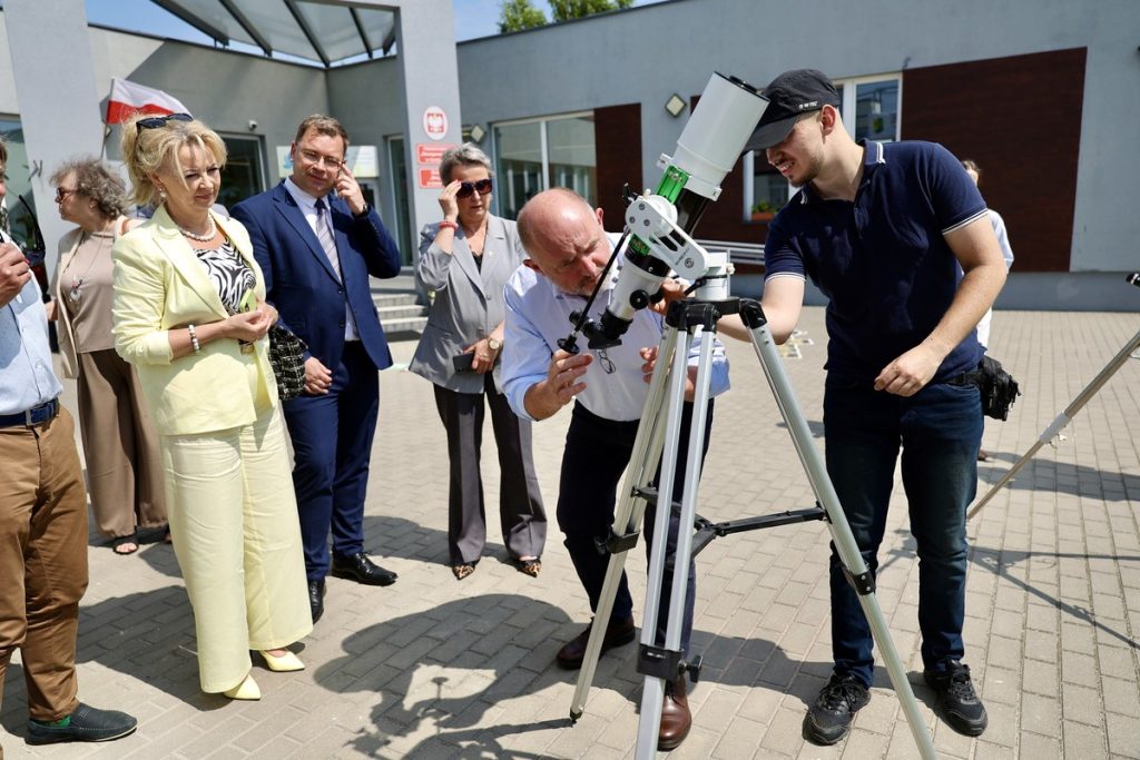 Visit to the Astro Base in Gostycyn, photo by Andrzej Goiński/UMWKP