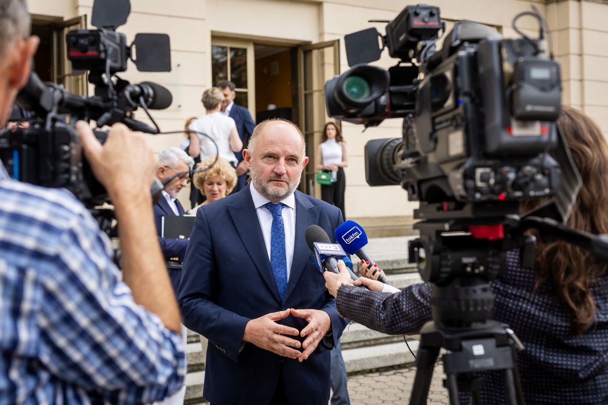 Ceremonia podpisania umowy na rozbudowę Filharmonii Pomorskiej, fot. Tomasz Czachorowski/eventphoto dla UMWKP