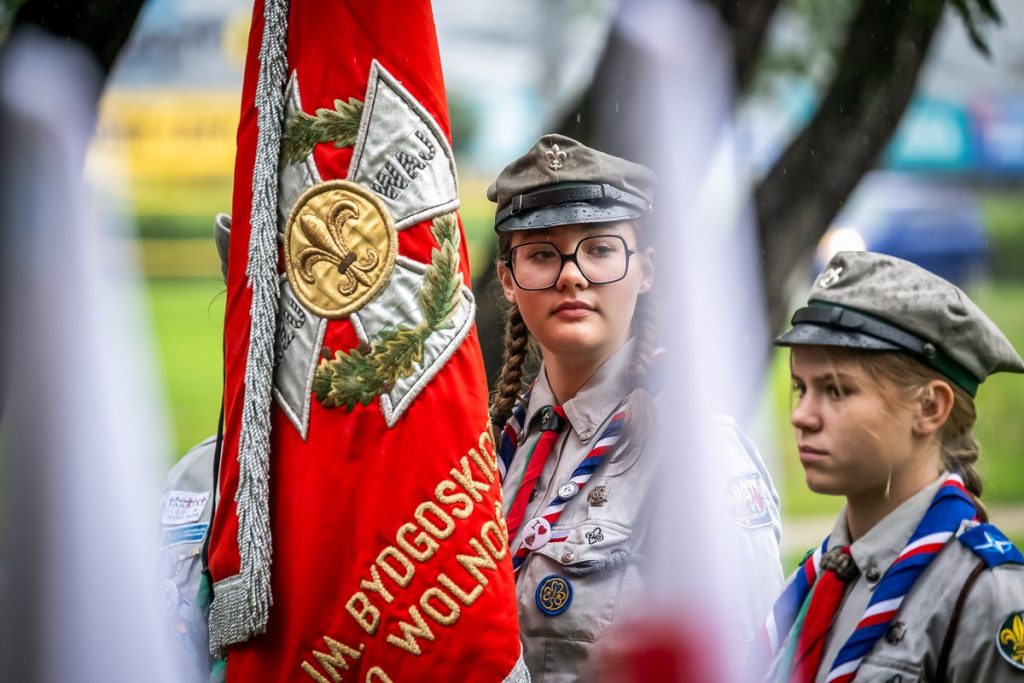 Obchody 82. rocznicy wybuchu Powstania Warszawskiego w Bydgoszczy, fot. Tomasz Czachorowski/eventphoto.com.pl dla UMWKP