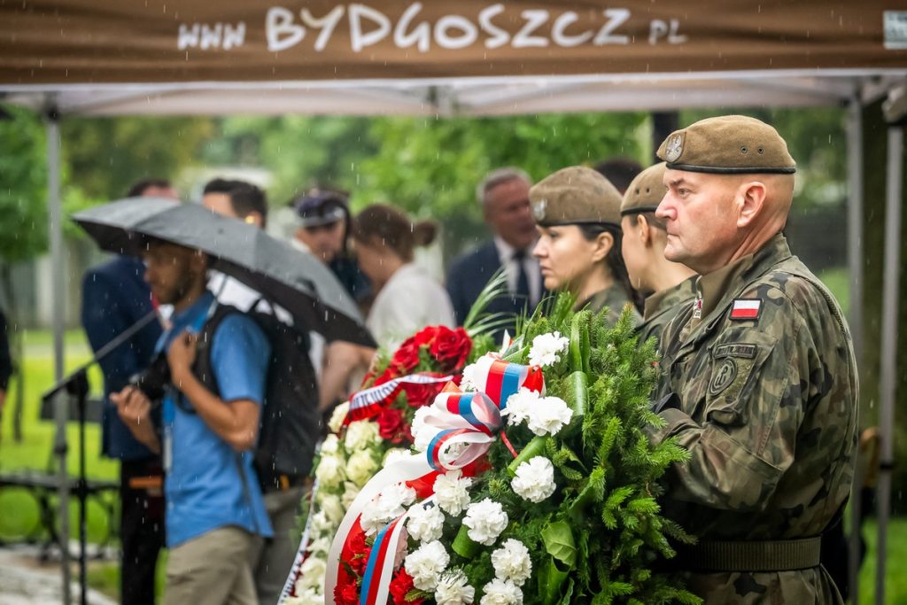 Obchody 82. rocznicy wybuchu Powstania Warszawskiego w Bydgoszczy, fot. Tomasz Czachorowski/eventphoto.com.pl dla UMWKP