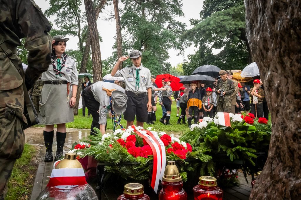 Obchody 82. rocznicy wybuchu Powstania Warszawskiego w Bydgoszczy, fot. Tomasz Czachorowski/eventphoto.com.pl dla UMWKP
