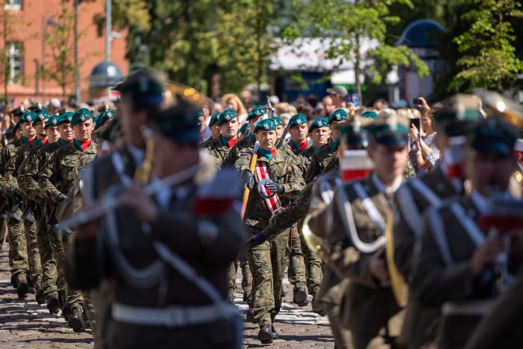 Święto Wojska Polskiego w Toruniu, fot. Mikołaj Kuras dla UMWKP