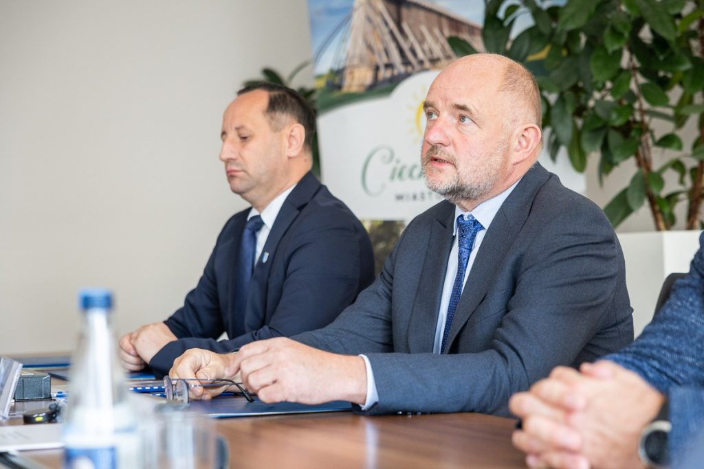 Konferencja ws. wpisania zespołu zabytkowej warzelni soli w Ciechocinku na Listę Światowego Dziedzictwa UNESCO, fot. Szymon Zdziebło/tarantoga.pl dla UMWKP