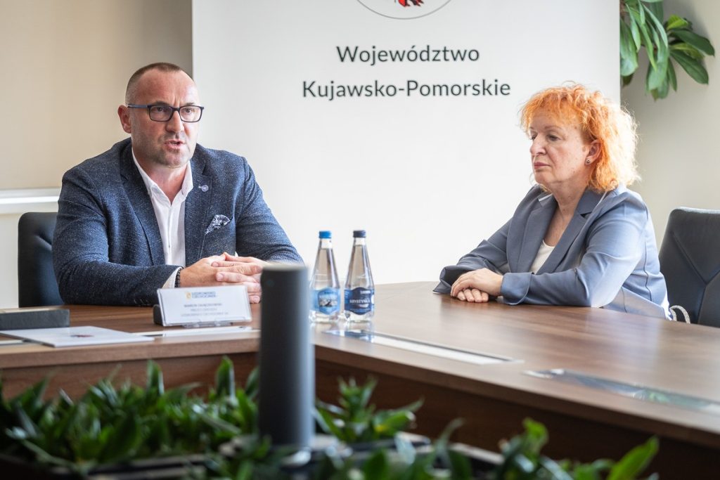 Konferencja ws. wpisania zespołu zabytkowej warzelni soli w Ciechocinku na Listę Światowego Dziedzictwa UNESCO, fot. Szymon Zdziebło/tarantoga.pl dla UMWKP