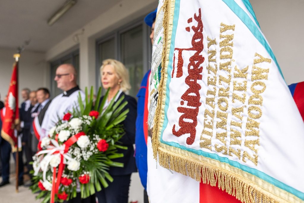 Obchody 46. rocznicy podpisania Porozumień Sierpniowych w Grudziądzu, fot. Szymon Zdziebło/tarantoga.pl dla UMWKP