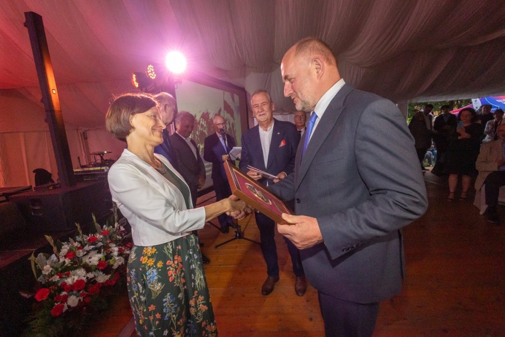 Uroczyste spotkanie w Przysieku, fot. Mikołaj Kuras dla UMWKP