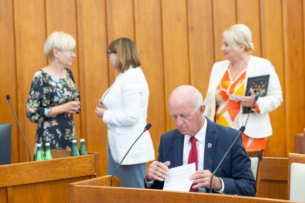 Sesja sejmiku województwa kujawsko-pomorskiego, 31 sierpnia 2026 r., fot. Mikołaj Kuras dla UMWKP