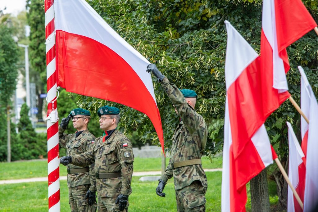 Obchody 87. rocznicy wybuchu II wojny światowej w Toruniu, fot. Andrzej Goiński/UMWKP