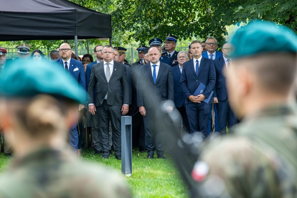 Obchody 87. rocznicy wybuchu II wojny światowej w Toruniu, fot. Andrzej Goiński/UMWKP