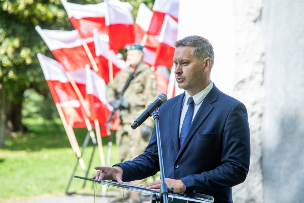 Obchody 87. rocznicy wybuchu II wojny światowej w Toruniu, fot. Andrzej Goiński/UMWKP