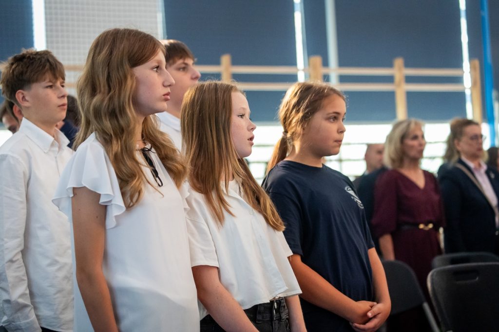 School Year Opening Ceremony in Bądkowo, photo by Szymon Zdziebło/tarantoga.pl for UMWKP