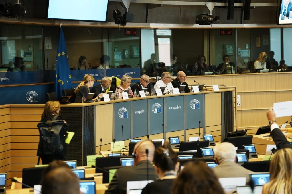Posiedzenie Komisji Rolnictwa i Rozwoju Wsi (AGRI) Parlamentu Europejskiego w Brukseli Fot. Biuro Regionalne w Brukseli