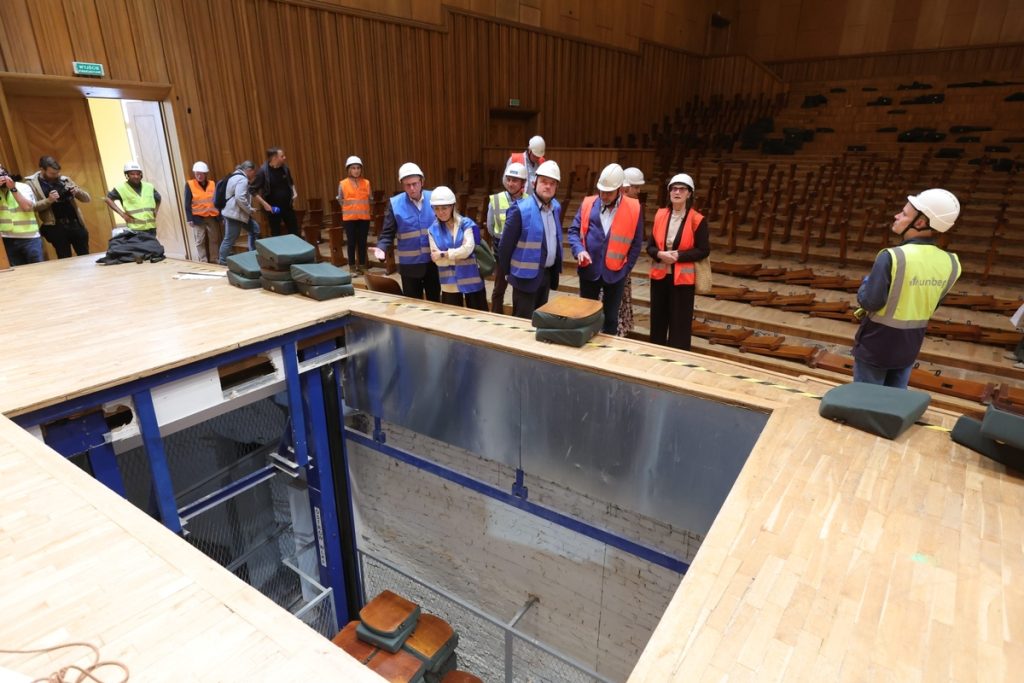 Site visit to the Pomeranian Philharmonic investment project, photo by Tomasz Czachorowski/eventphoto for UMWKP