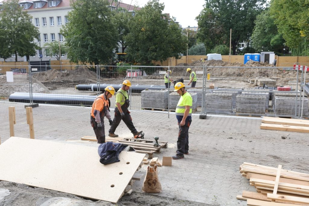 Site visit to the Pomeranian Philharmonic investment project, photo by Tomasz Czachorowski/eventphoto for UMWKP