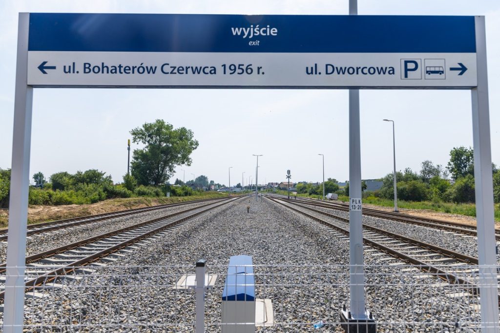 Remont dworca kolejowego w Rypinie, fot. Andrzej Goiński/UMWKP