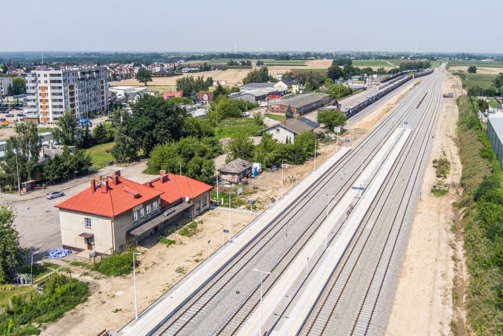 Remont dworca kolejowego w Rypinie, fot. Andrzej Goiński/UMWKP