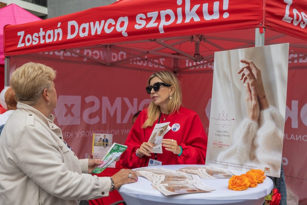 Piknik zdrowotno-edukacyjny w Parku Kliniki Uzdrowiskowej Pod Tężniami w Ciechocinku, fot. Mikołaj Kuras dla UMWKP