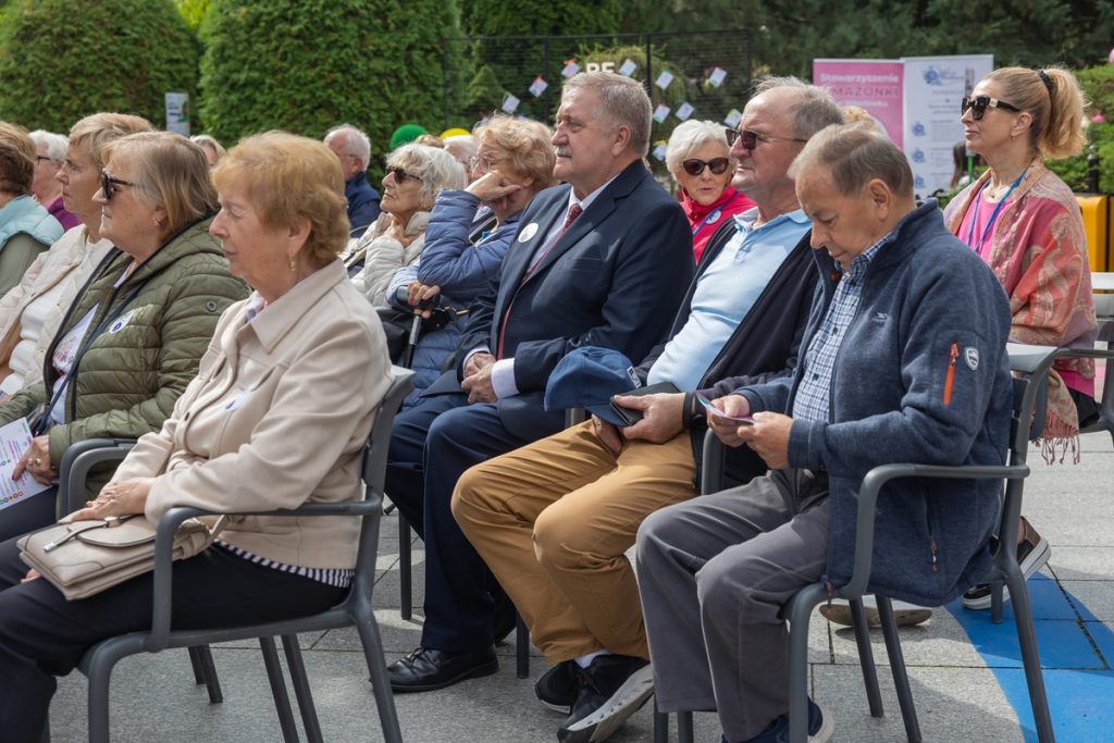 Piknik zdrowotno-edukacyjny w Parku Kliniki Uzdrowiskowej Pod Tężniami w Ciechocinku, fot. Mikołaj Kuras dla UMWKP