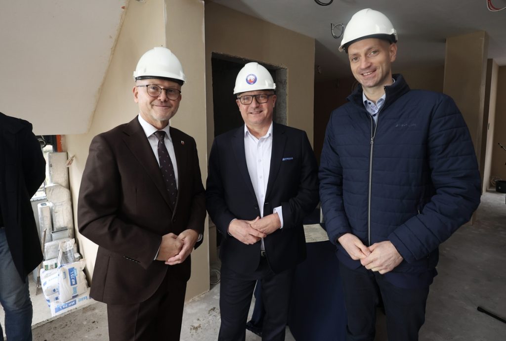Wmurowanie kamienia węgielnego pod budowę Młyna Energii w Grudziądzu, fot. Mikołaj Kuras dla UMWKP