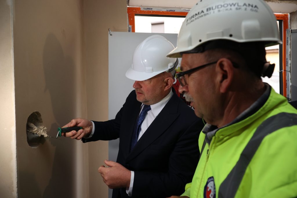 Wmurowanie kamienia węgielnego pod budowę Młyna Energii w Grudziądzu, fot. Mikołaj Kuras dla UMWKP