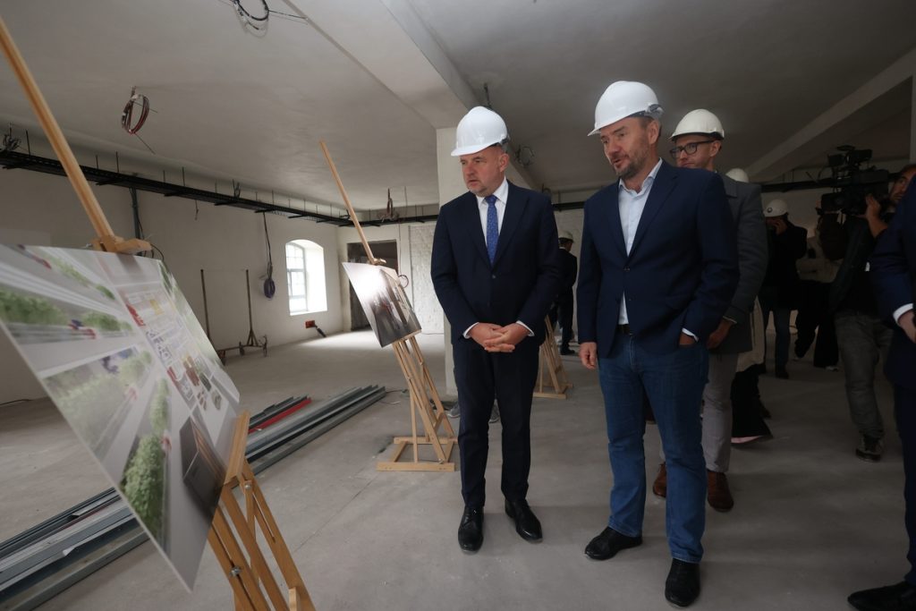 Wmurowanie kamienia węgielnego pod budowę Młyna Energii w Grudziądzu, fot. Mikołaj Kuras dla UMWKP