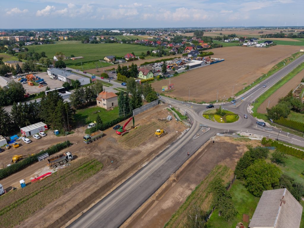 Obwodnica Mogilna, fot. Mikołaj Kuras dla UMWKP