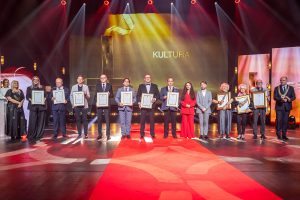 Laureaci Nagród Marszałka w kategorii „Kultura”, fot. Szymon Zdziebło/tarantoga.pl dla UMWKP