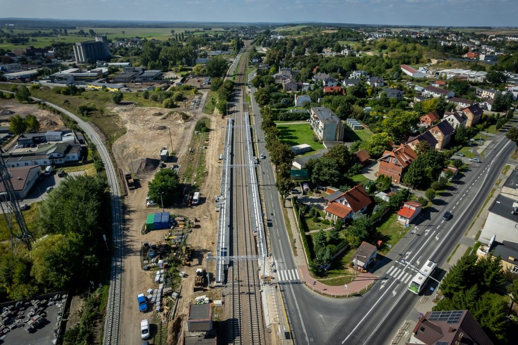Przystanek kolejowy Nakło nad Notecią Zachodnie, fot. Tomasz Czachorowski/eventphoto.com.pl dla UMWKP