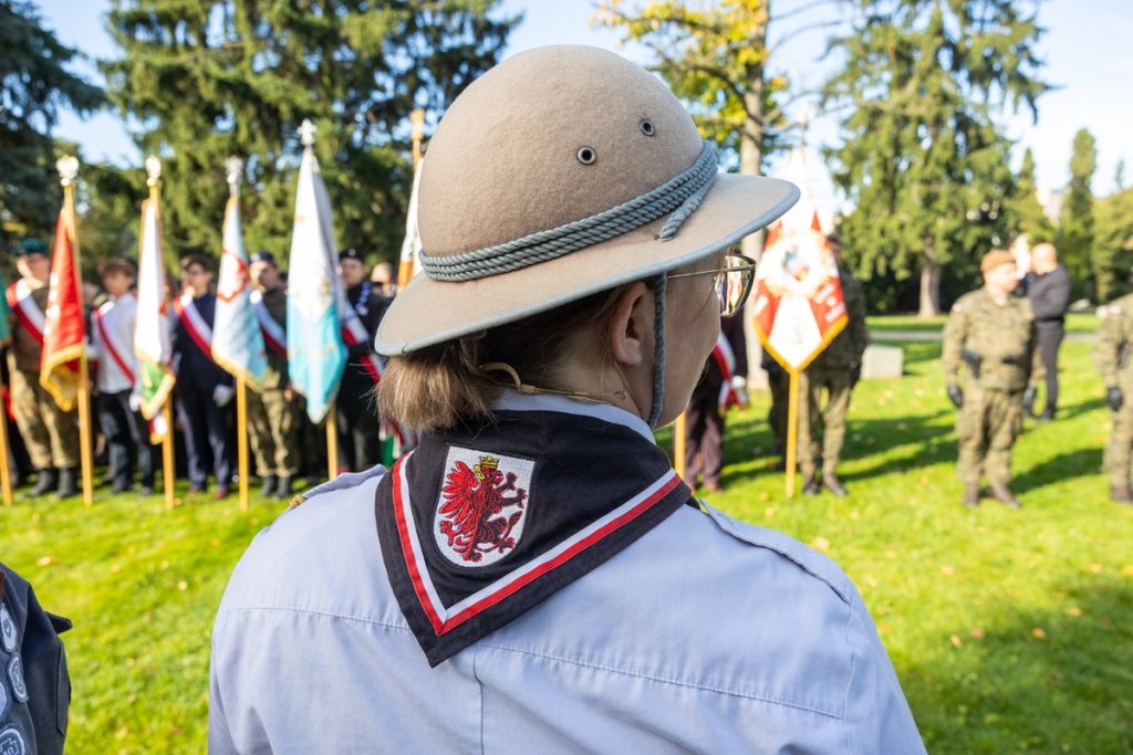 National Day of Remembrance for the Victims of the 1939 German Pomeranian Crime, ceremony at the monument in the Memory Park in Toruń, photo by Mikołaj Kuras for the UMWKP