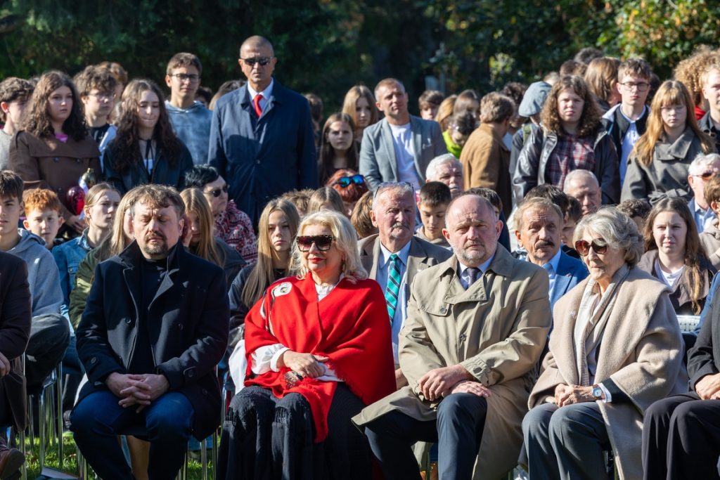 National Day of Remembrance for the Victims of the 1939 German Pomeranian Crime, ceremony at the monument in the Memory Park in Toruń, photo by Mikołaj Kuras for the UMWKP