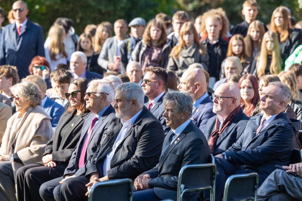 National Day of Remembrance for the Victims of the 1939 German Pomeranian Crime, ceremony at the monument in the Memory Park in Toruń, photo by Mikołaj Kuras for the UMWKP
