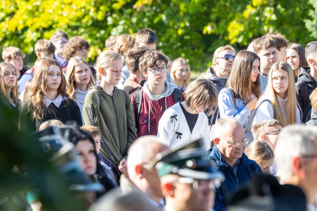 National Day of Remembrance for the Victims of the 1939 German Pomeranian Crime, ceremony at the monument in the Memory Park in Toruń, photo by Mikołaj Kuras for the UMWKP