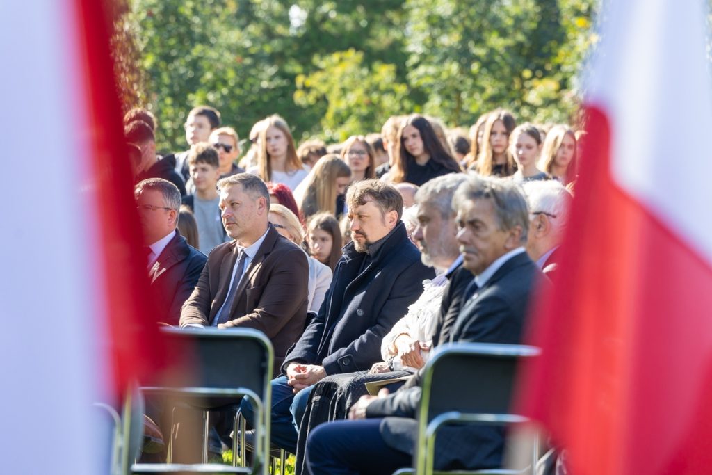 National Day of Remembrance for the Victims of the 1939 German Pomeranian Crime, ceremony at the monument in the Memory Park in Toruń, photo by Mikołaj Kuras for the UMWKP