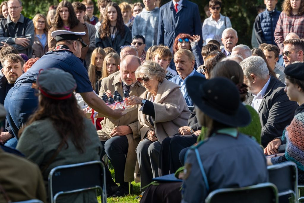 National Day of Remembrance for the Victims of the 1939 German Pomeranian Crime, ceremony at the monument in the Memory Park in Toruń, photo by Mikołaj Kuras for the UMWKP