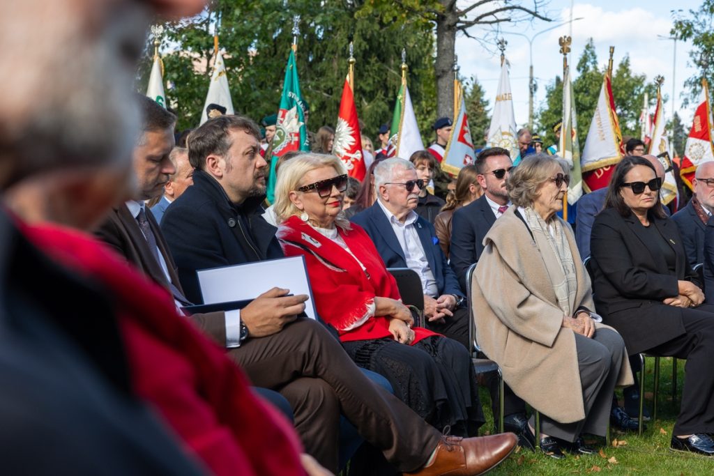 National Day of Remembrance for the Victims of the 1939 German Pomeranian Crime, ceremony at the monument in the Memory Park in Toruń, photo by Mikołaj Kuras for the UMWKP