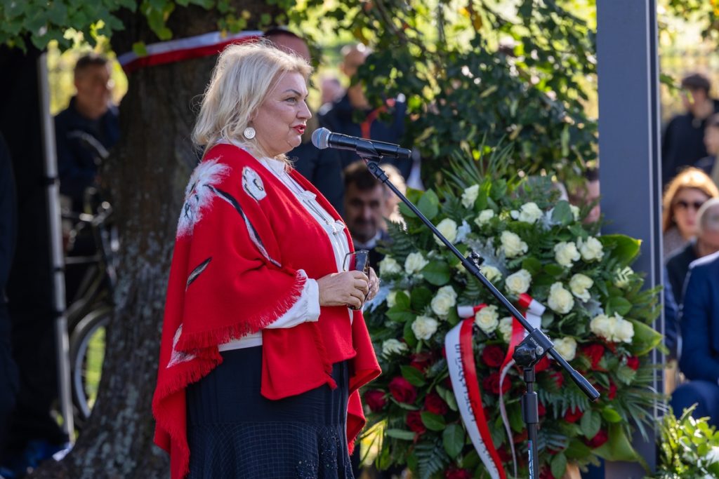 National Day of Remembrance for the Victims of the 1939 German Pomeranian Crime, ceremony at the monument in the Memory Park in Toruń, photo by Mikołaj Kuras for the UMWKP