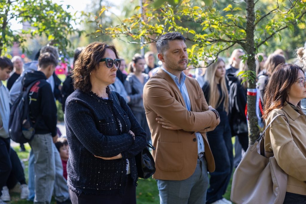 National Day of Remembrance for the Victims of the 1939 German Pomeranian Crime, ceremony at the monument in the Memory Park in Toruń, photo by Mikołaj Kuras for the UMWKP