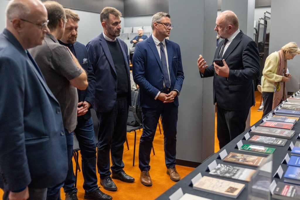 Meeting with Dr Norbert Bączyk and Dr Tomasz Ceran, photo by Mikołaj Kuras for UMWKP