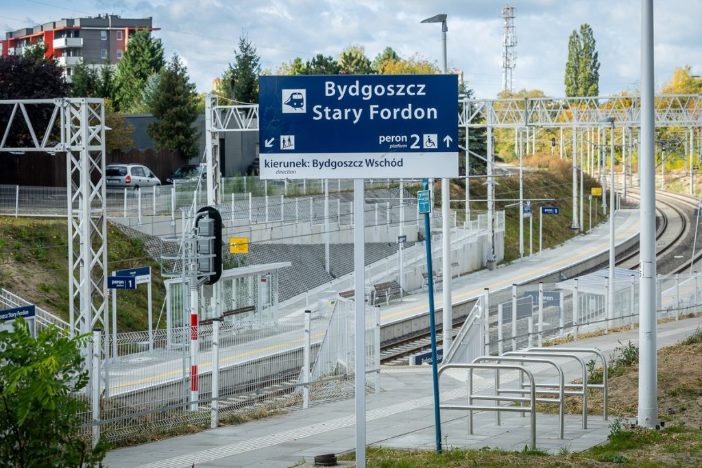 Przystanek Bydgoszcz Stary Fordon, fot. Tomasz Czachorowski/eventphoto.com.pl dla UMWKP